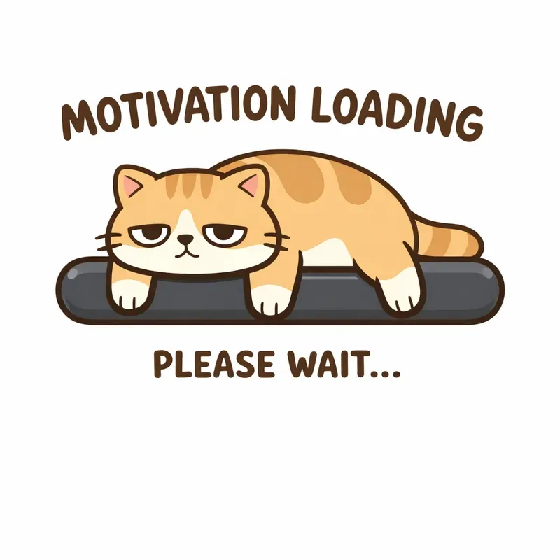 Cute Animal Loading Bar Mood Cartoons