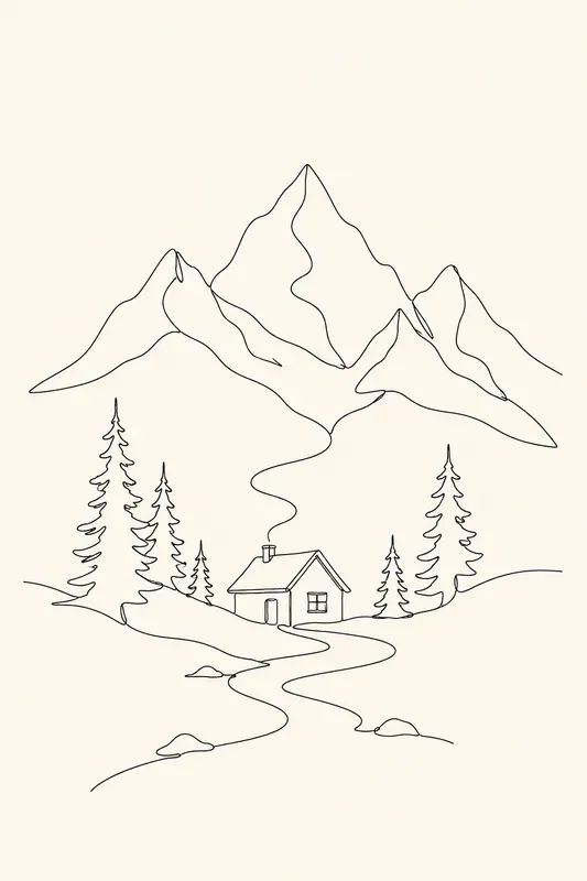 Minimalist Line Art Wall Prints