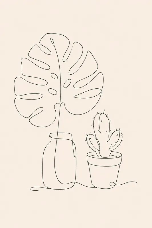 Minimalist Line Art Wall Prints
