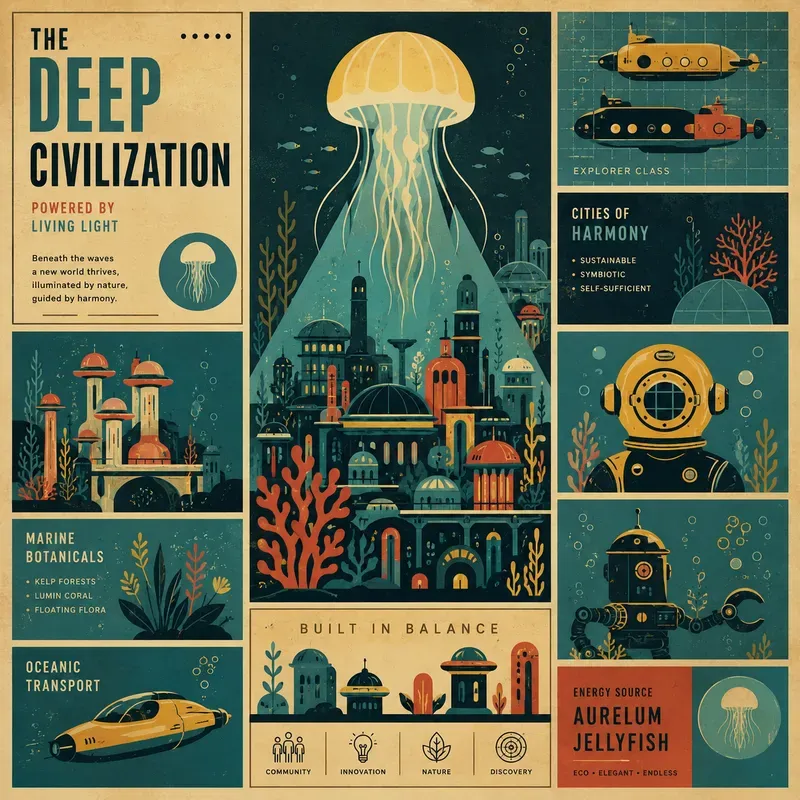 Retro Scifi Grid Posters