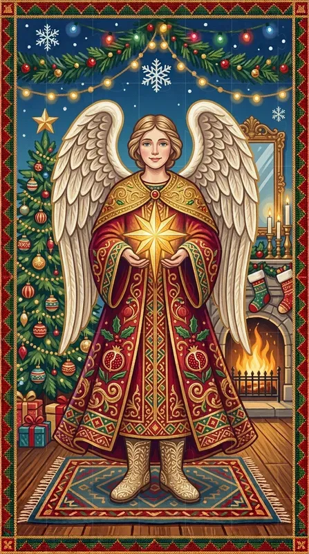 Christmas Needlepoint Characters