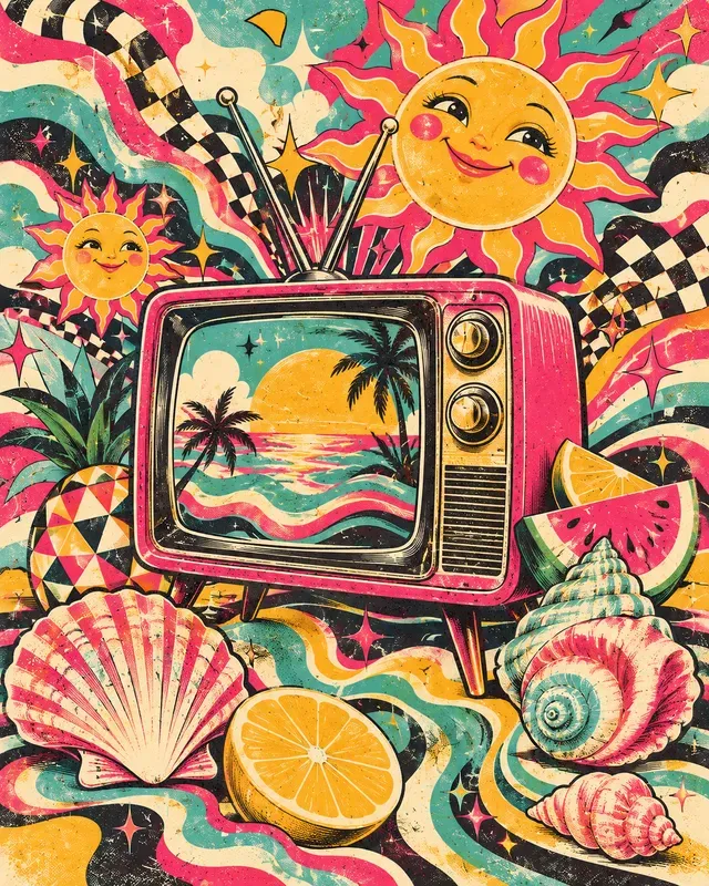 Psychedelic Kitsch Mashups