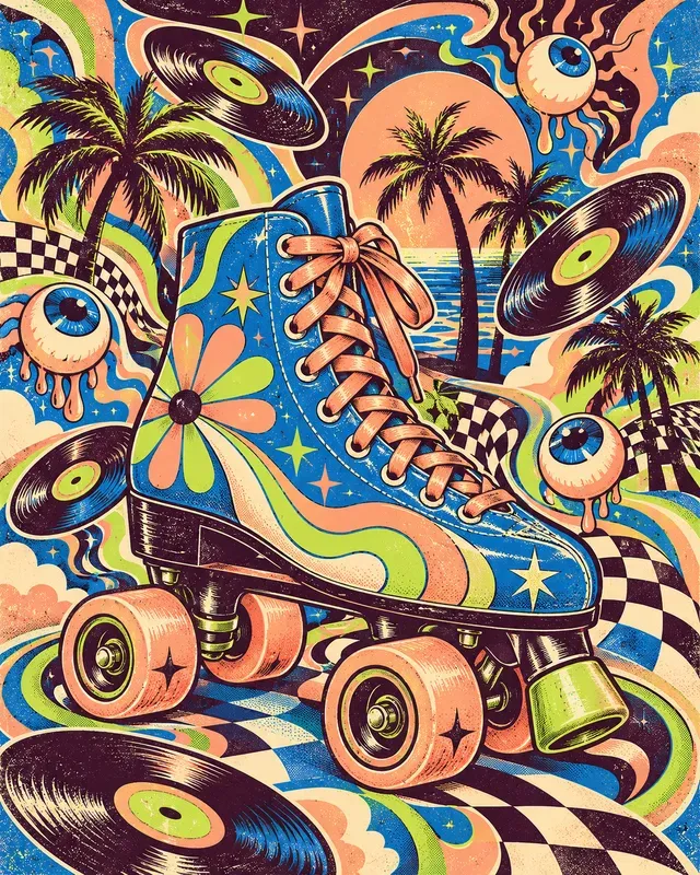 Psychedelic Kitsch Mashups