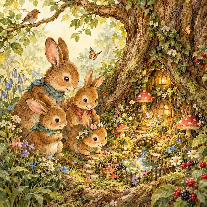 Whimsical Woodland Storybooks