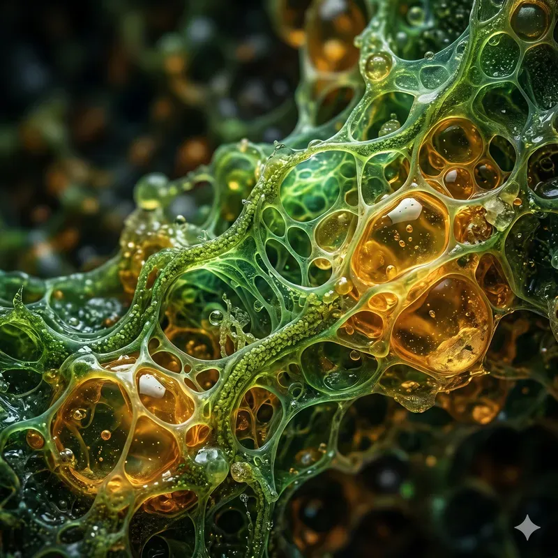 Abstract Material Macro Worlds