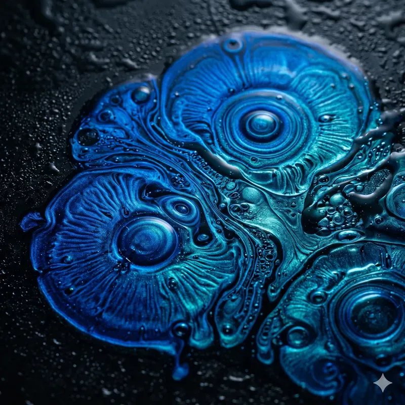 Abstract Material Macro Worlds