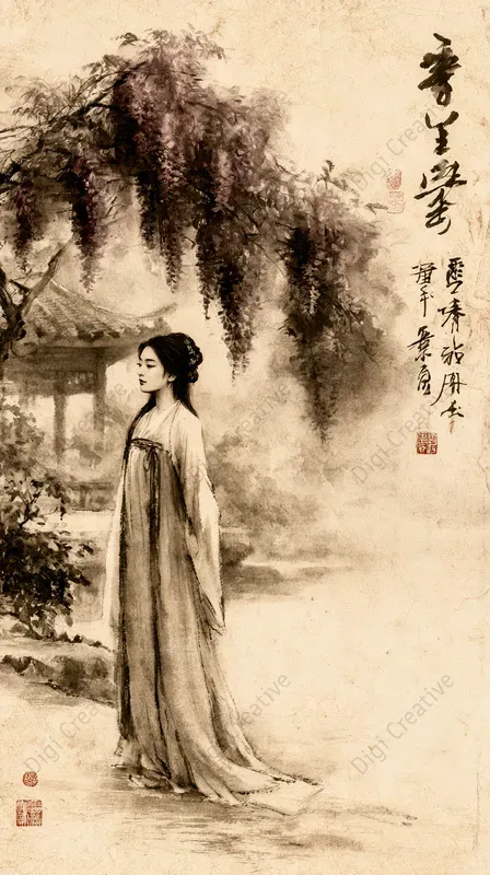 Traditional Chinese Ink Wash Art