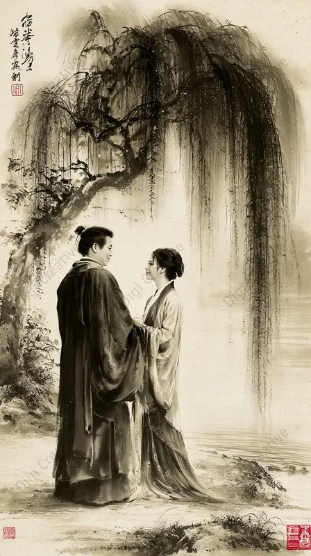 Traditional Chinese Ink Wash Art