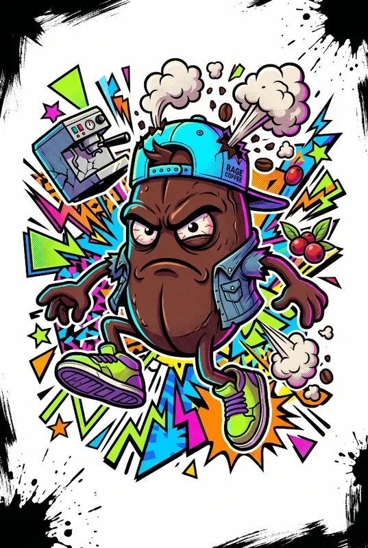 Cartoon Vector Tshirt Design Art