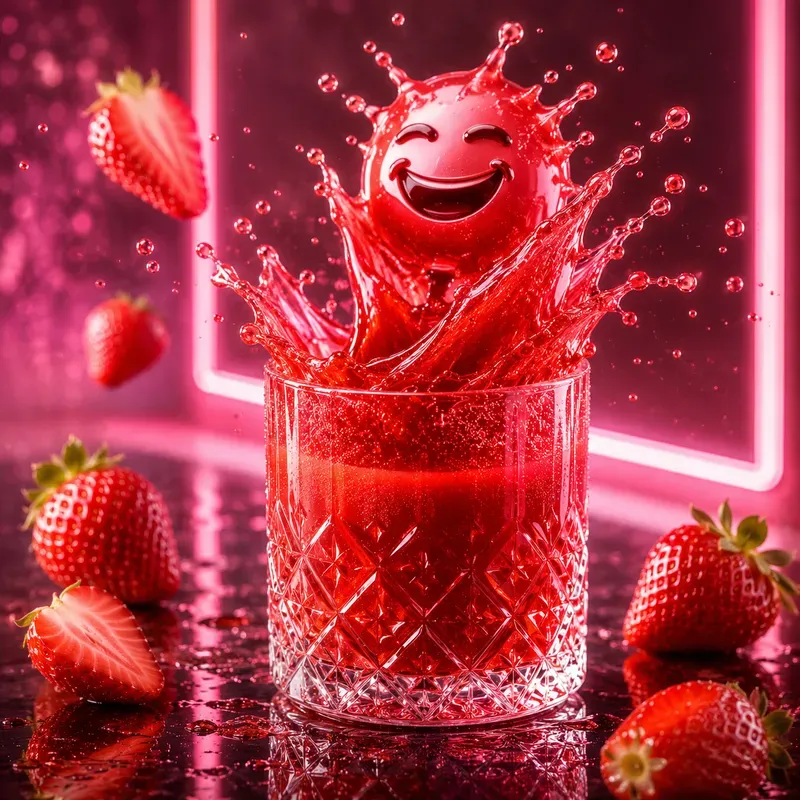 Juice Splash Emoji Ads