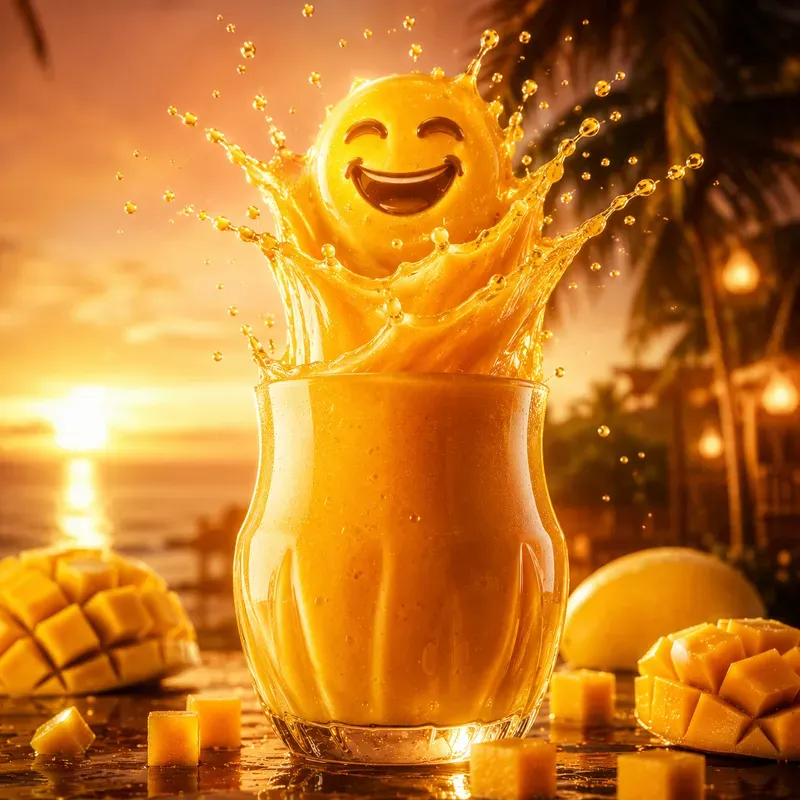 Juice Splash Emoji Ads