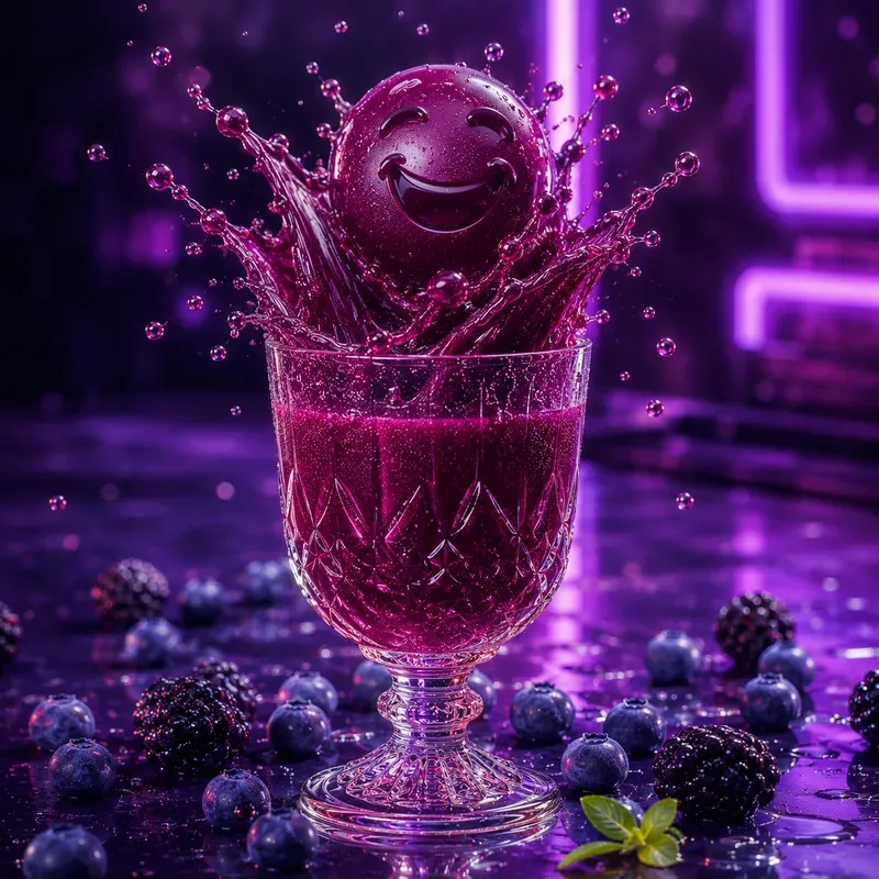 Juice Splash Emoji Ads