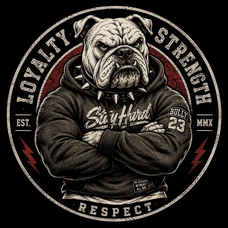Aggressive Mascot Tshirt Designs