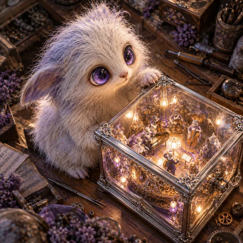 Glowing Box Pets