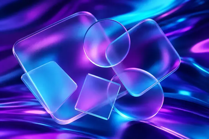 3D Glassmorphism Liquid Backgrounds