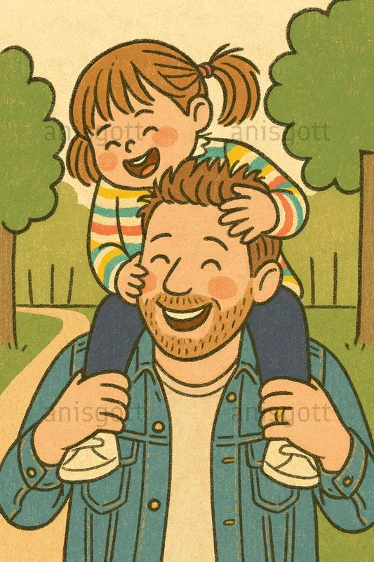 Whimsical Cartoon Custom Photo Portraits