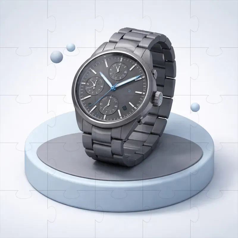 Minimalist 3D Isometric Clay