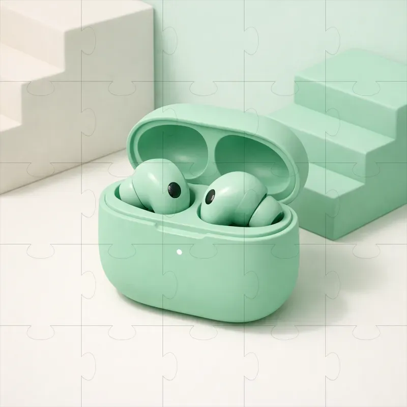 Minimalist 3D Isometric Clay