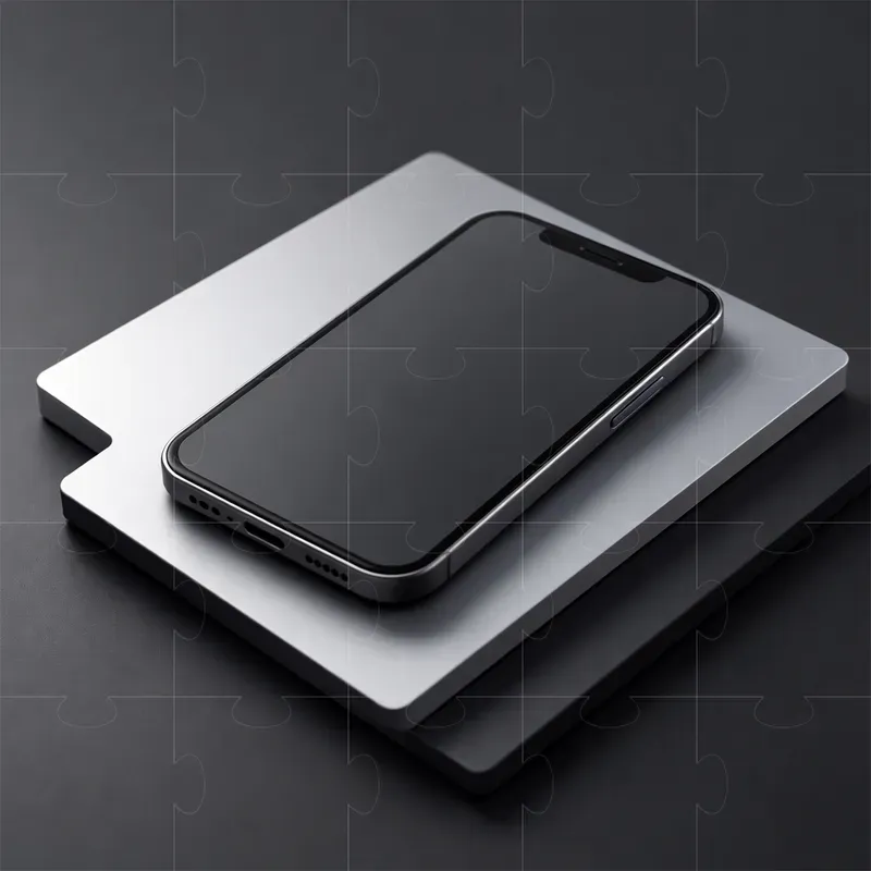 Minimalist 3D Isometric Clay