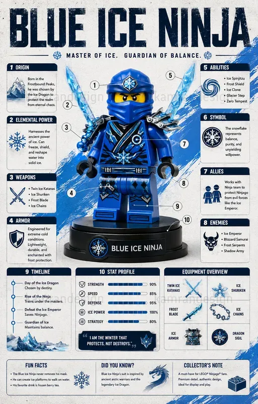 Lego Ninja Infographic Generator