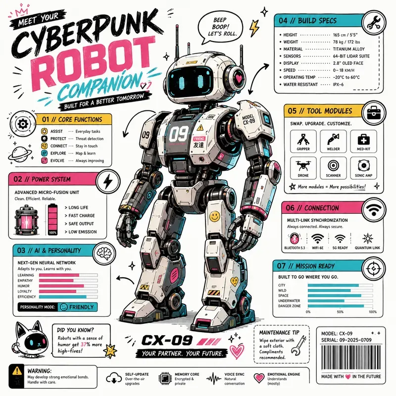 Retro Infographic Posters