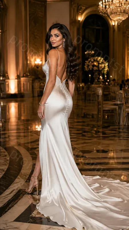 Elegant Bride Wedding Outfits