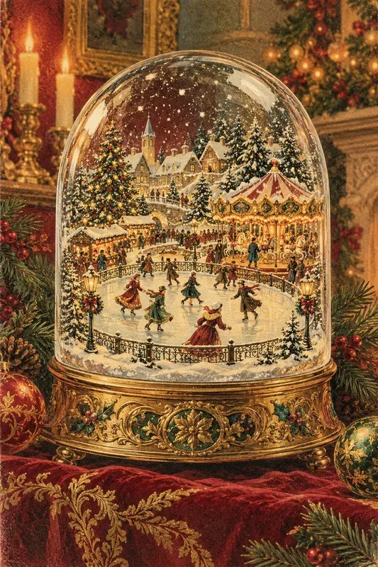 Pocket Winter Wonderland Keepsake Art