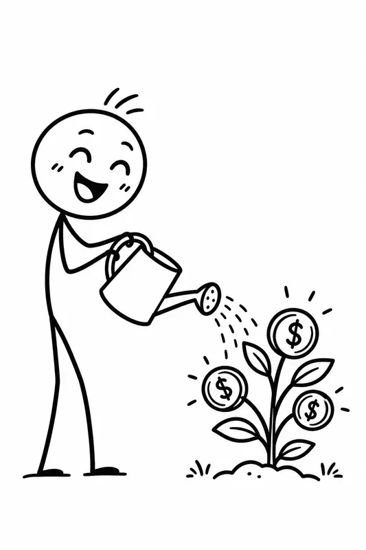 Minimalist Stick Figure Life Concepts