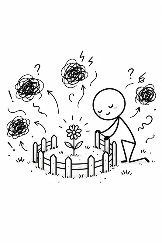 Minimalist Stick Figure Life Concepts