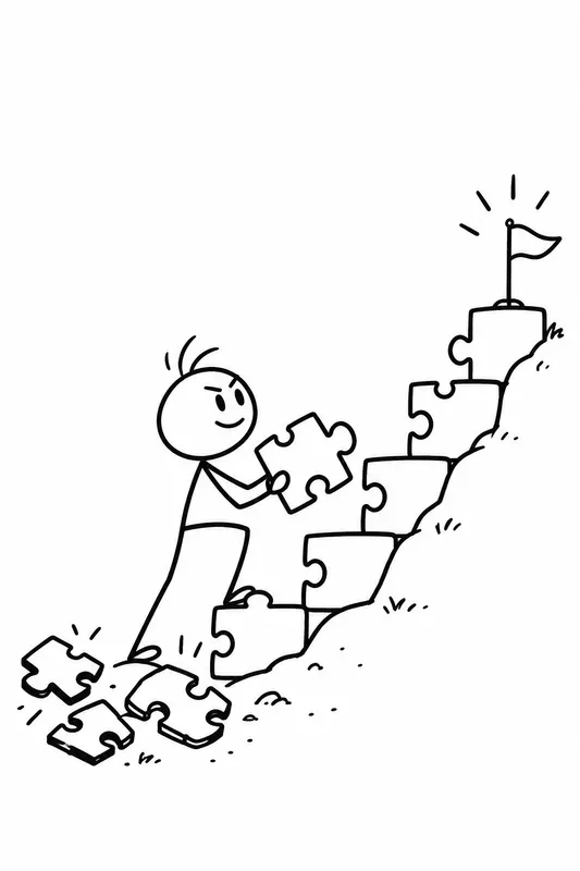 Minimalist Stick Figure Life Concepts