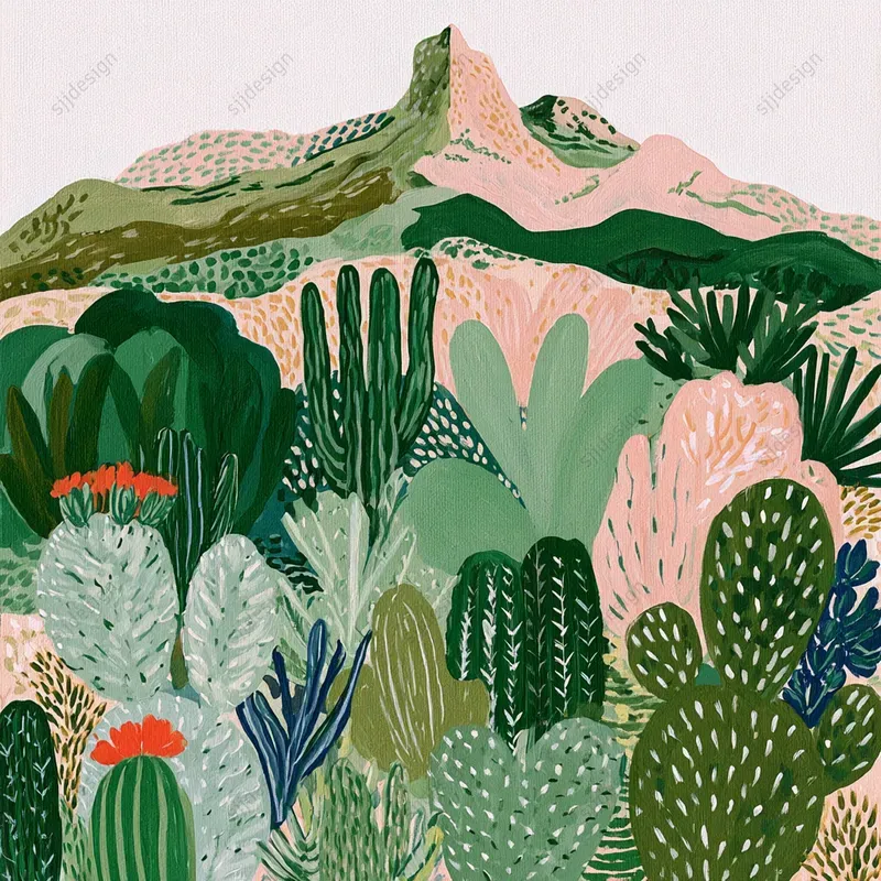 Folk Editorial Illustrations