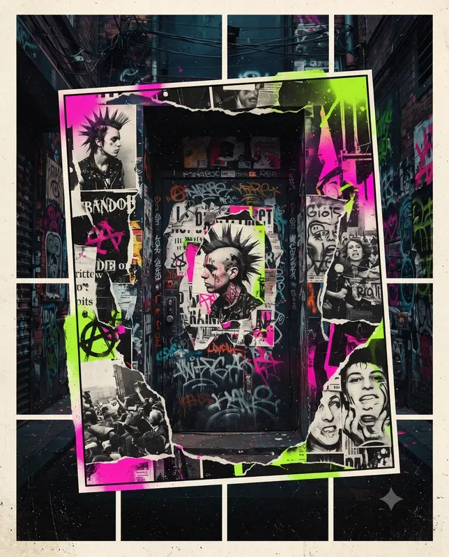 Chromatic Punk Editorial Covers