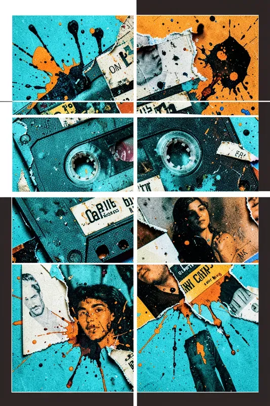 Chromatic Punk Editorial Covers