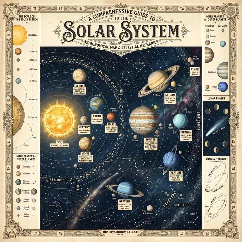 Vintage Solar System Poster Creators