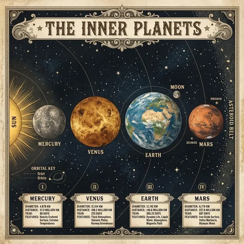 Vintage Solar System Poster Creators