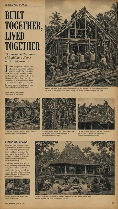 Vintage Documentary Magazine Spreads