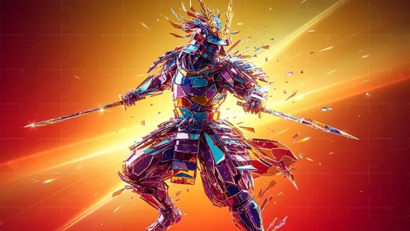 Shattered Glass Figures