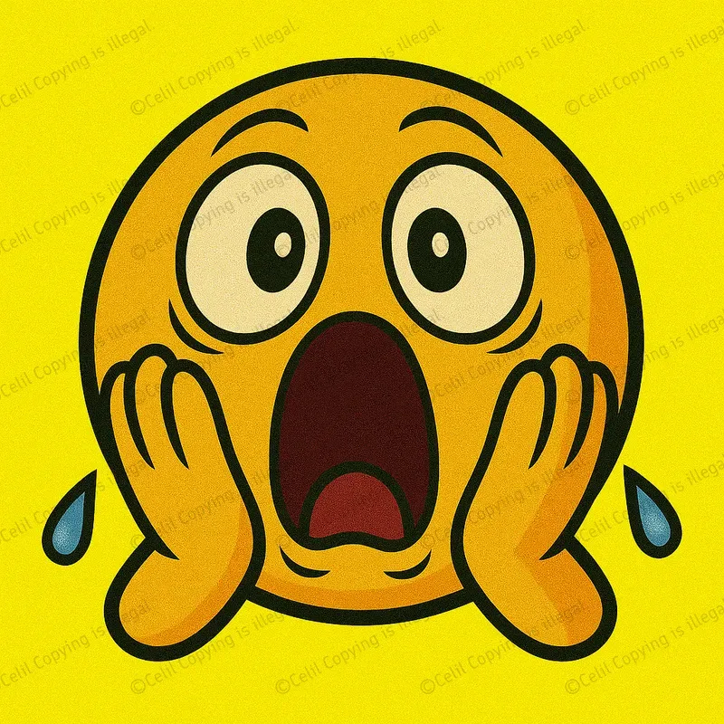 Crazy Cartoon Face Sticker Packs