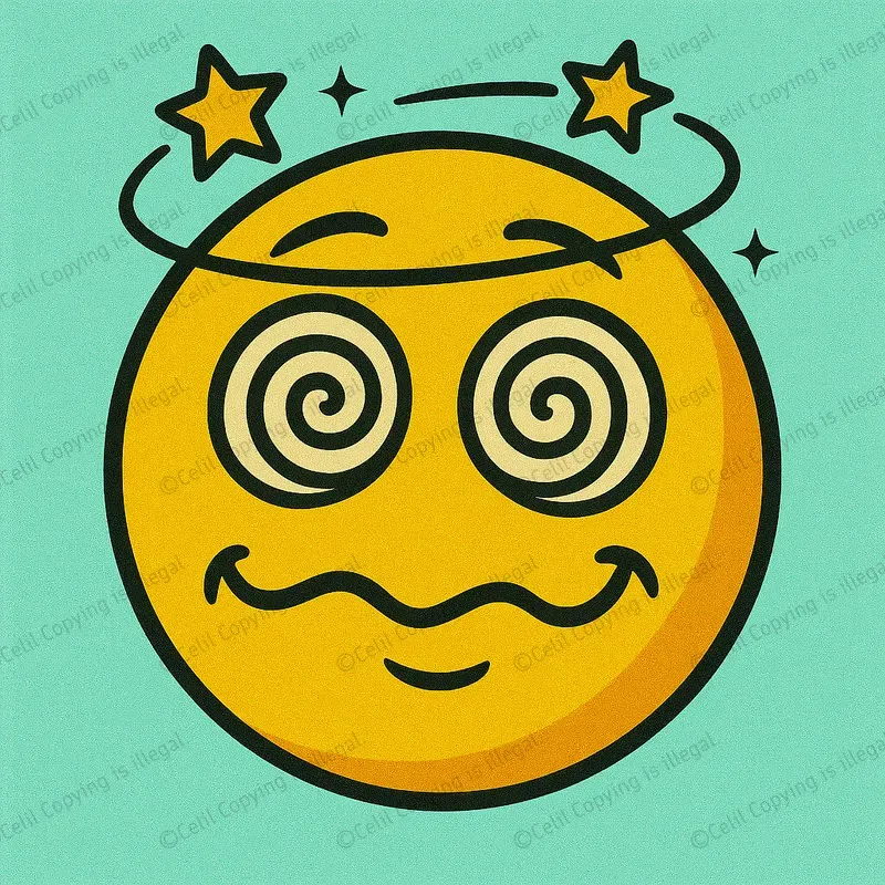 Crazy Cartoon Face Sticker Packs