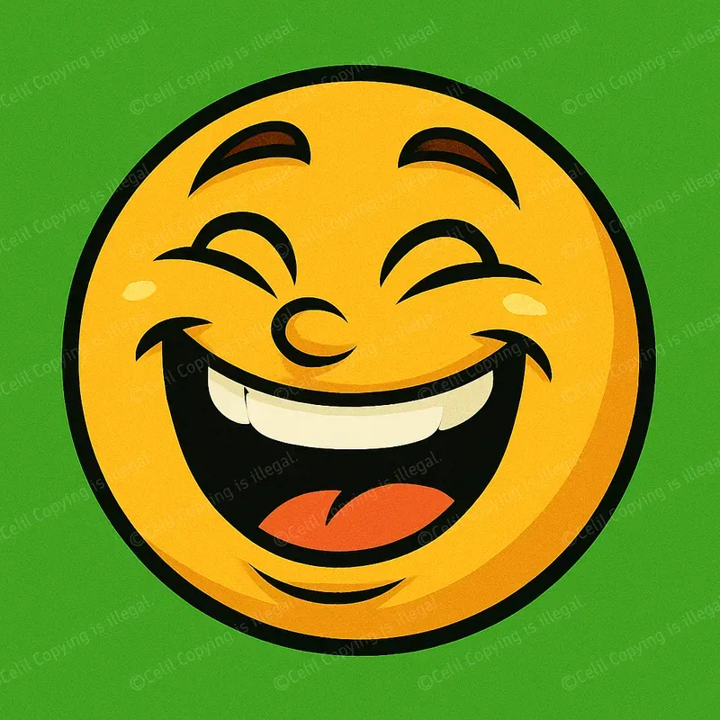 Crazy Cartoon Face Sticker Packs