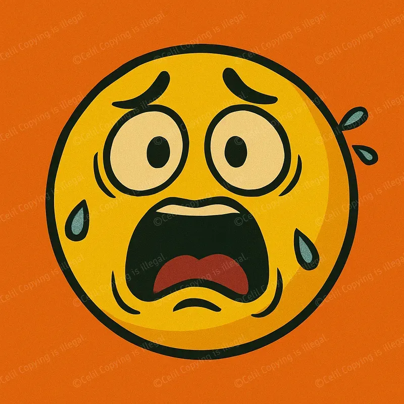 Crazy Cartoon Face Sticker Packs
