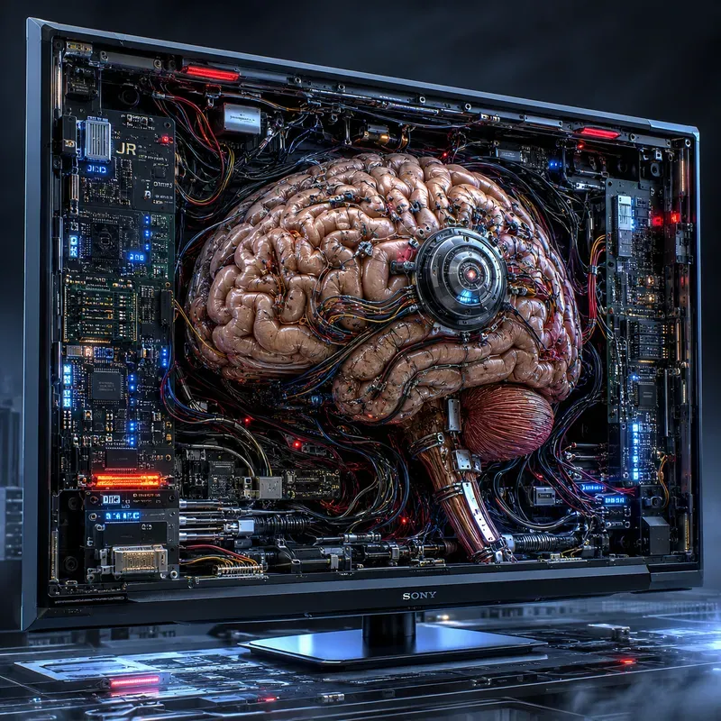 Biomechanical Brain Displays Series