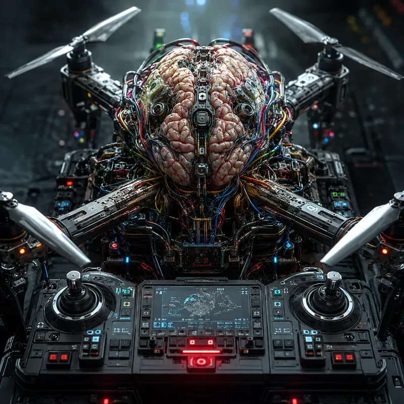 Biomechanical Brain Displays Series