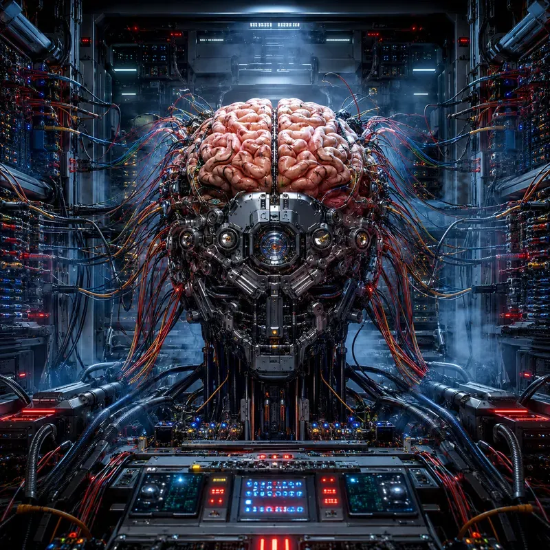 Biomechanical Brain Displays Series