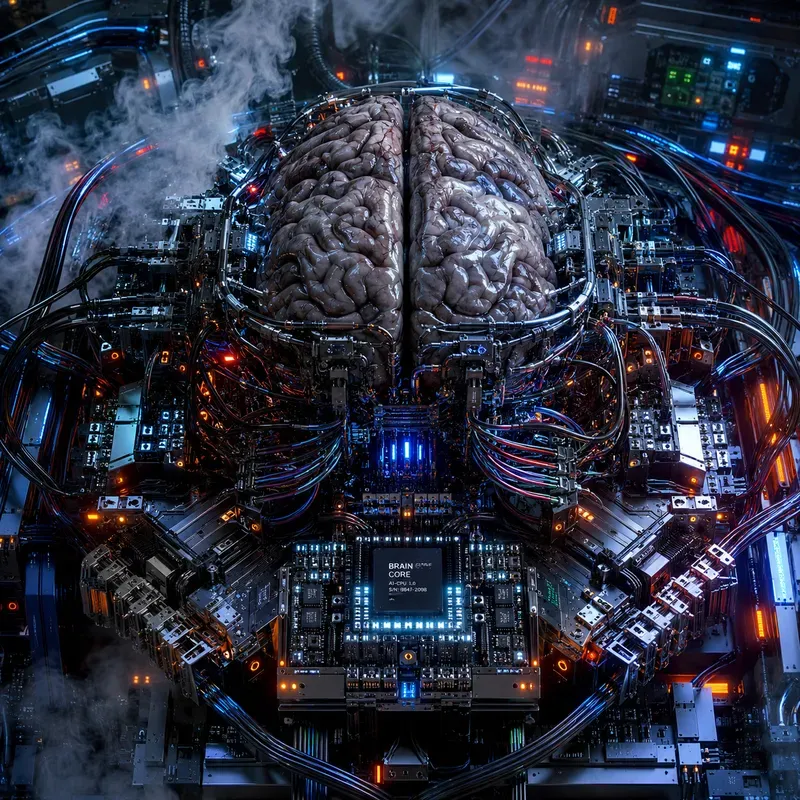 Biomechanical Brain Displays Series