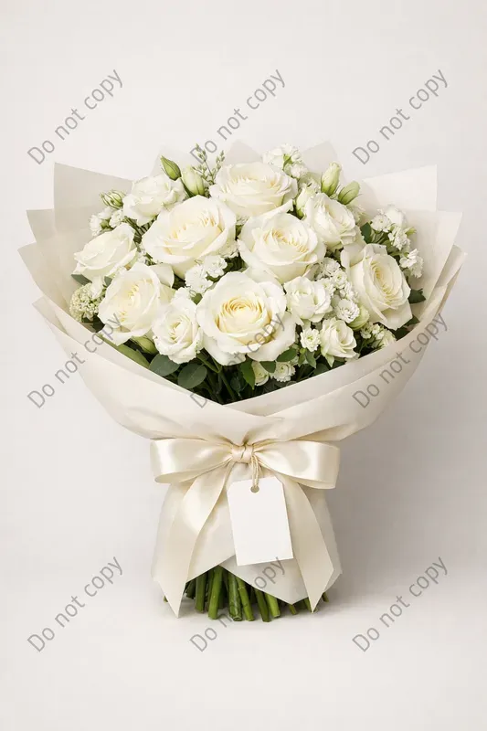 Gift Or Wedding Bouquet Wrap Mockups