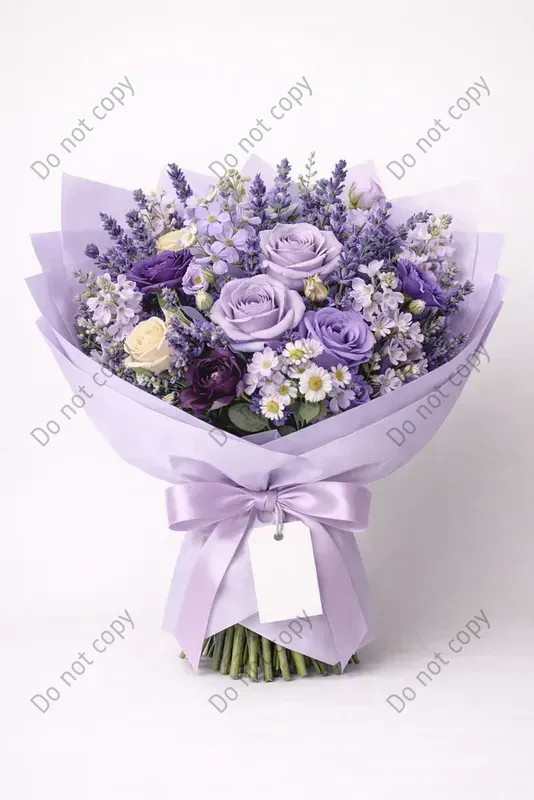 Gift Or Wedding Bouquet Wrap Mockups