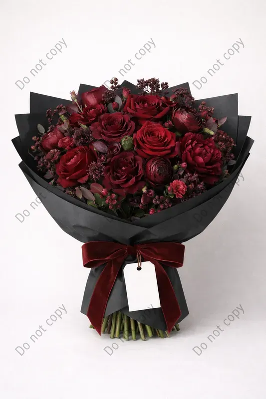 Gift Or Wedding Bouquet Wrap Mockups