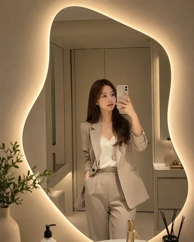 Luxury Mirror Selfie Portraits