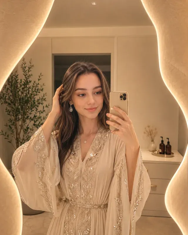 Luxury Mirror Selfie Portraits